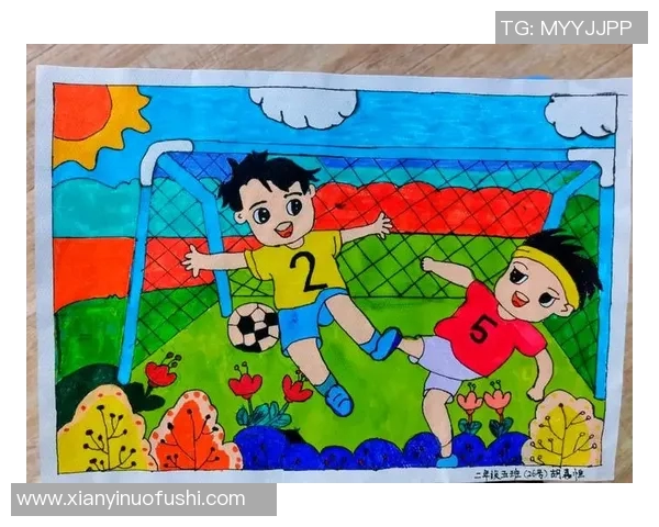 足球明星与球队的简易画作展示与创作技巧分享